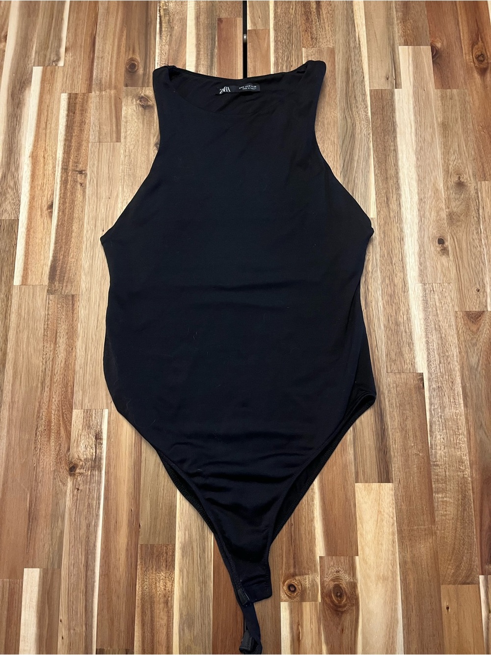 Zara Black High Neck Bodysuit